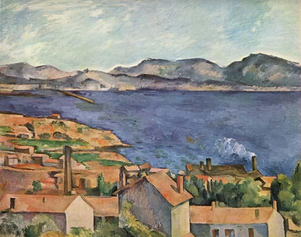 Paul Cezanne The Bay of Marseilles,seen from l'Estaque Spain oil painting art